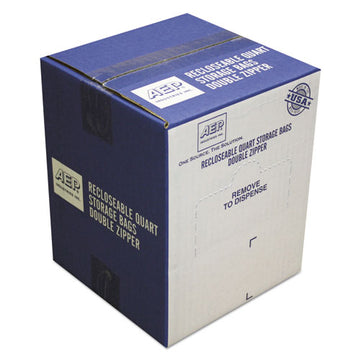 Handi-Bag® Resealable Clear Plastic Storage Bags, 1 Qt, 1.75 Mil, 7" X 8", Clear, 500-box freeshipping - TVN Wholesale